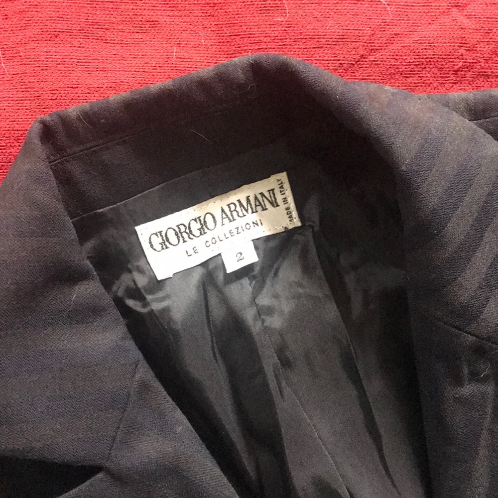 Armani Pinstriped Suit